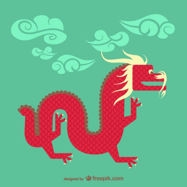 626x626 Chinese Dragon Vector Vector Free Download