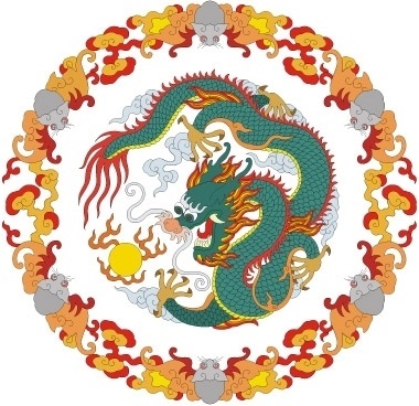 380x368 Chinese Dragon Vector Art Free Vector Download (216,834 Free