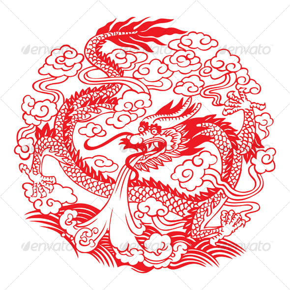 590x590 Chinese Dragon By Namistudio Graphicriver