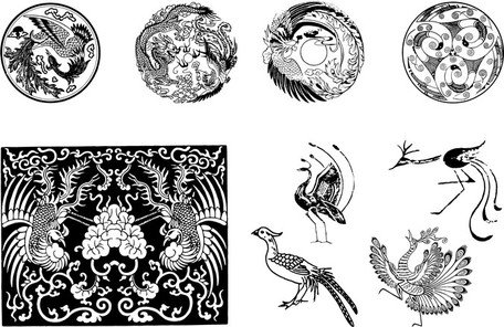 456x296 Free Vector Phoenix Chinese Traditional Clipart And Vector