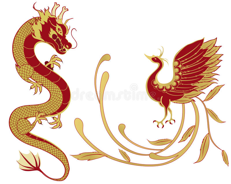 Chinese Phoenix Vector at GetDrawings | Free download