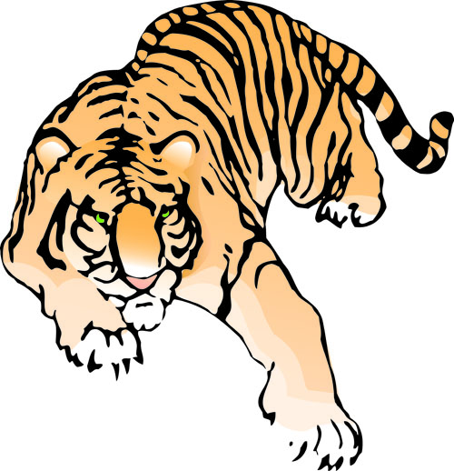 Chinese Tiger Vector at GetDrawings | Free download