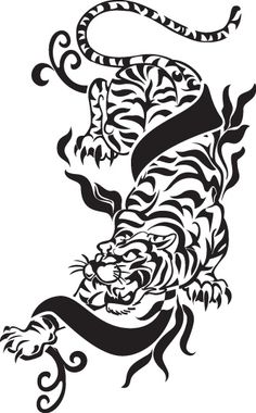 Chinese Tiger Vector at GetDrawings | Free download