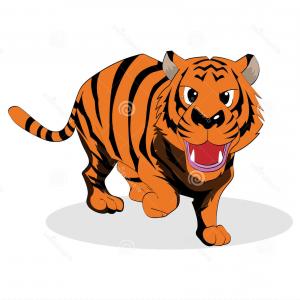 300x300 Chinese Zodiac Sign Tiger Vector Clipart Lazttweet
