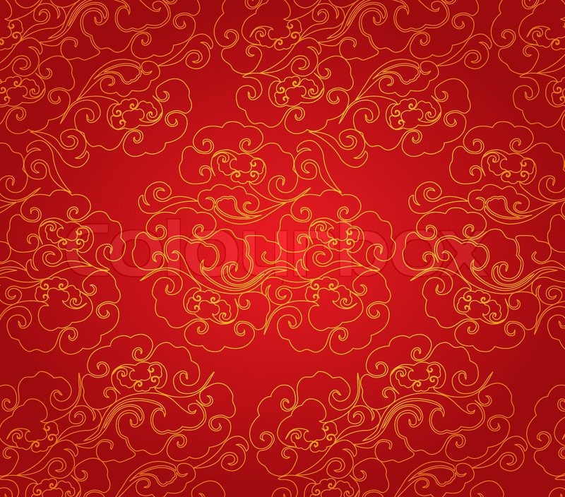 800x704 Cloud Abstract Chinese New Year Background Stock Vector Colourbox