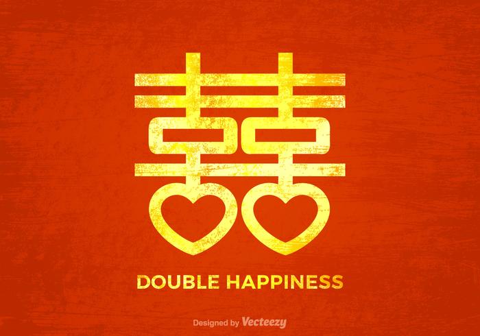 700x490 Free Grunge Chinese Wedding Vector Background