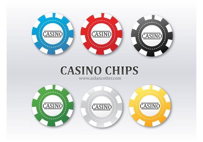 700x490 Free Poker Chip Vectors