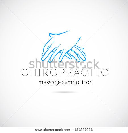 450x470 Chiropractic Massage Vector Icon Symbol Or Logo Dvdfdfd