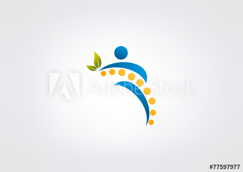 500x354 Chiropractic Logo Symbol Design