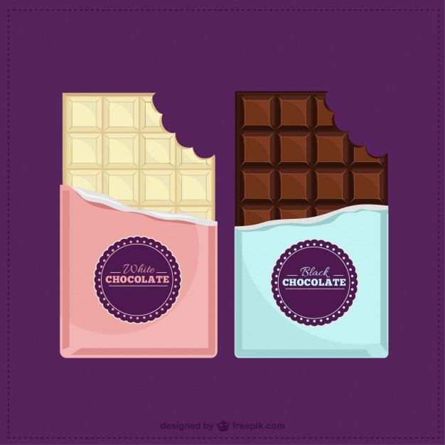 626x626 Chocolate Bars Vector Premium Download