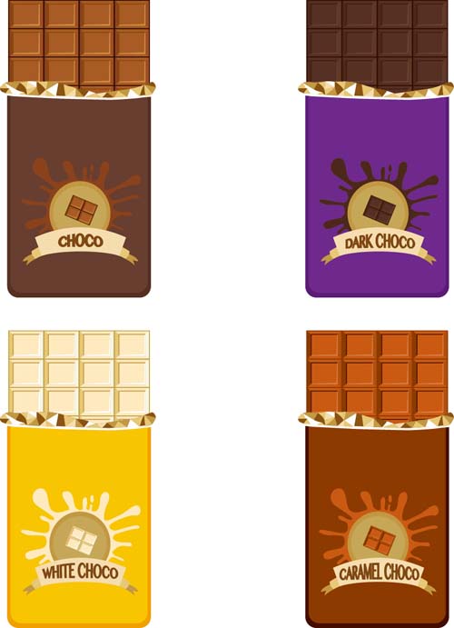 500x691 Delicious Chocolate Bar Vector Design 05 Free Download