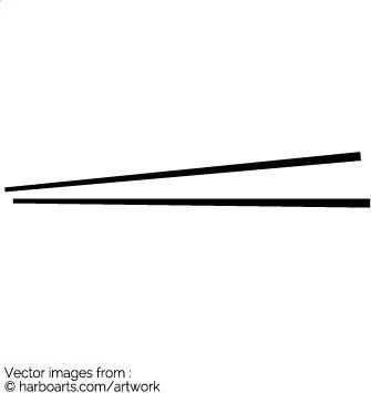 335x355 Download Chopsticks Vector Graphic