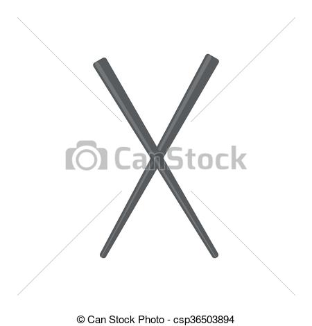450x470 Vector Of Chopsticks.