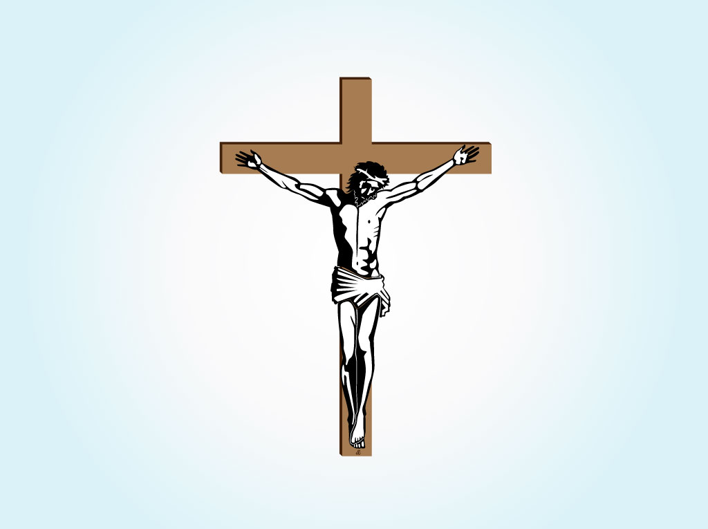 1024x765 Christian Cross Vector