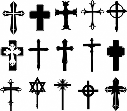 424x368 Christian Cross Free Vector Download (703 Free Vector) For