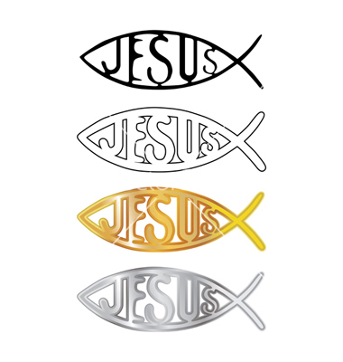 380x400 Images Of Christian Fish Logo Vector