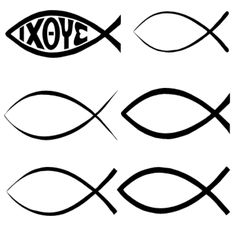 236x236 Vector Christian Fish Symbol Vbs Symbols And Clip Art