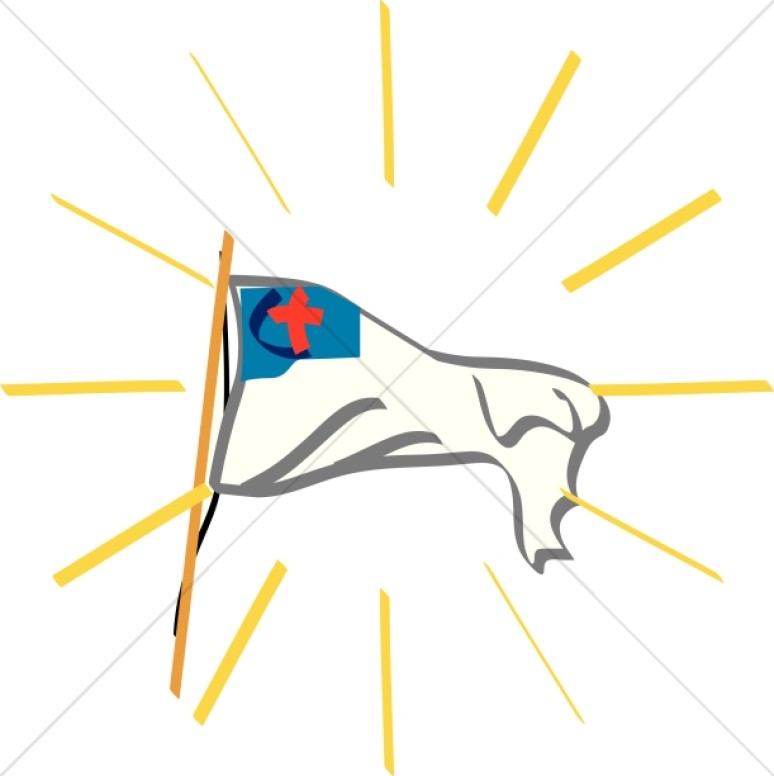 774x776 Free Christian Flag Clipart Collection