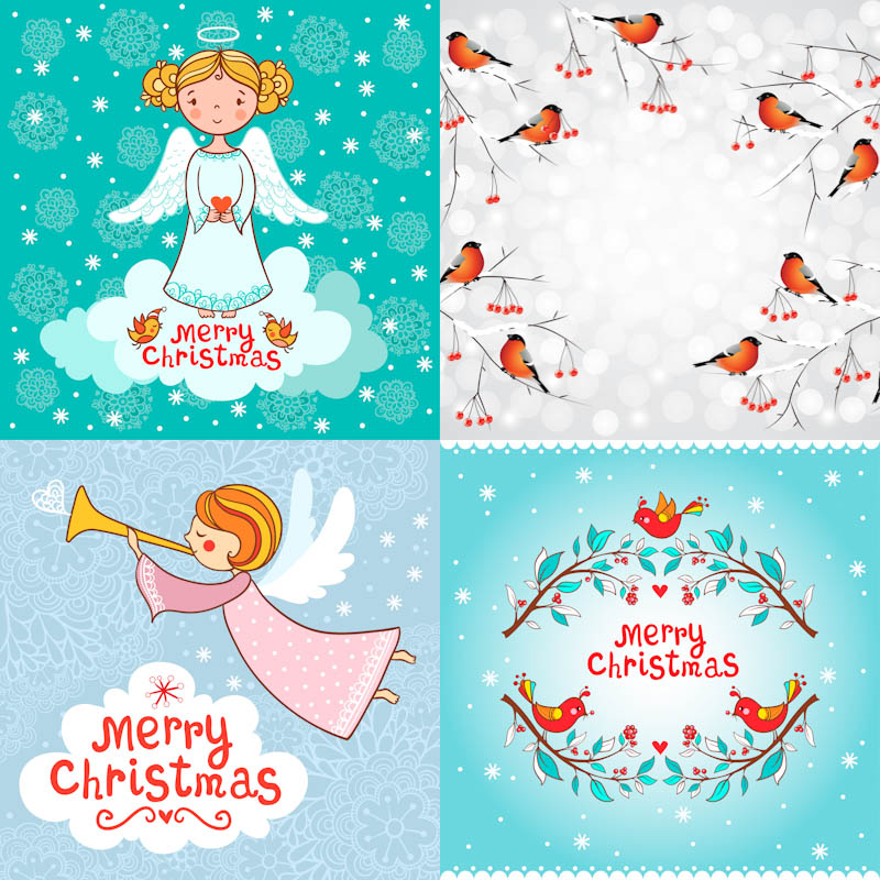 800x800 Christmas Angel Vector Free Download Vectorpicfree (Free Ai Eps)