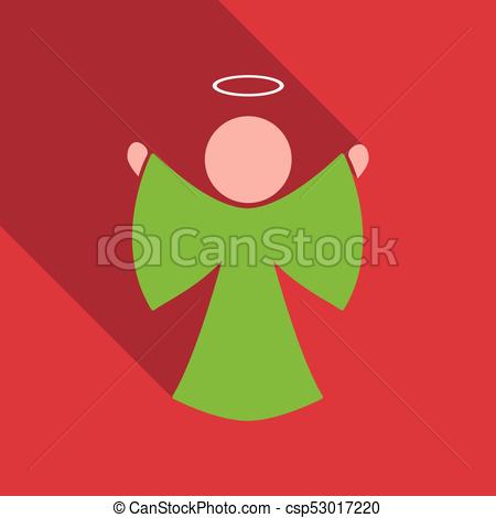 450x470 Laser Cut Paper Christmas Angel Decoration Vector Design. Greeting