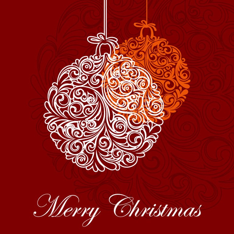 768x768 Christmas Ball Vector Graphic Free Vector Graphics All Free
