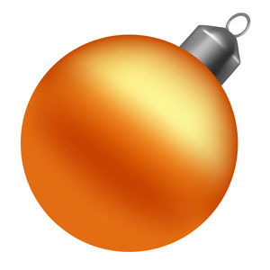 300x300 Vector Christmas Ball