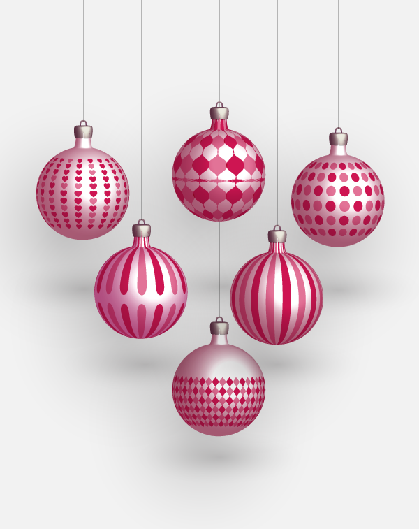 600x757 Christmas Freebies Vector Balls Pehaa Blog