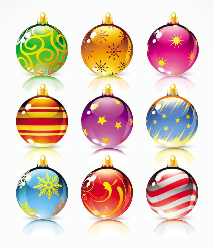 Christmas Ball Vector at GetDrawings | Free download