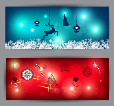 394x368 Christmas Banner Free Vector Download (15,858 Free Vector) For