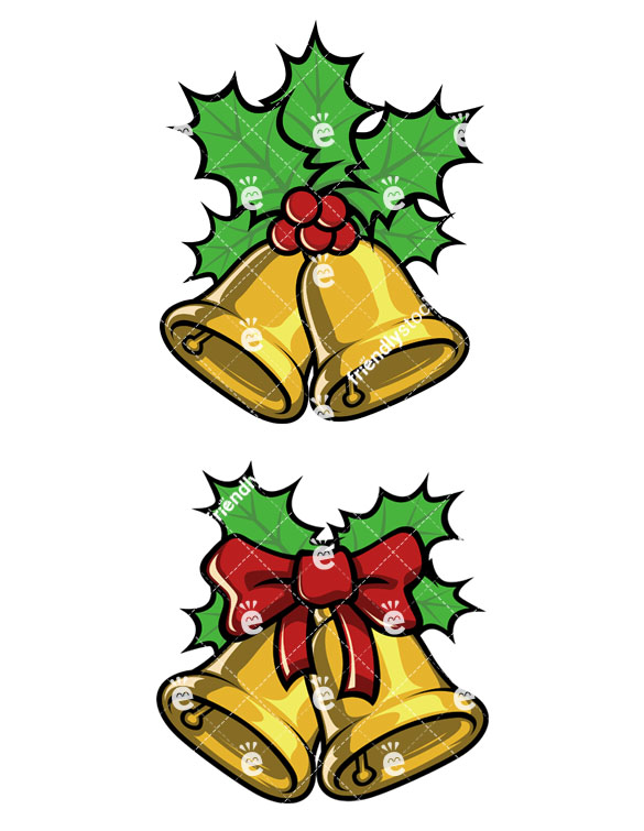 585x755 Christmas Bells