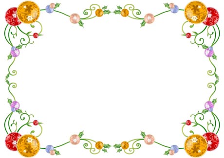 460x325 19 Christmas Vector Borders