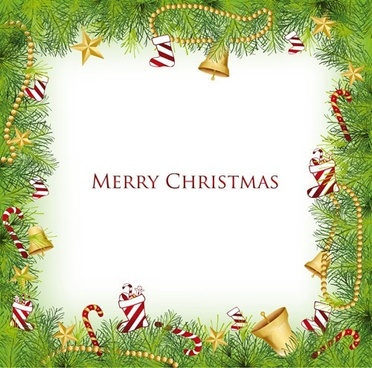 372x368 Christmas Border Free Vector Download (12,180 Free Vector) For
