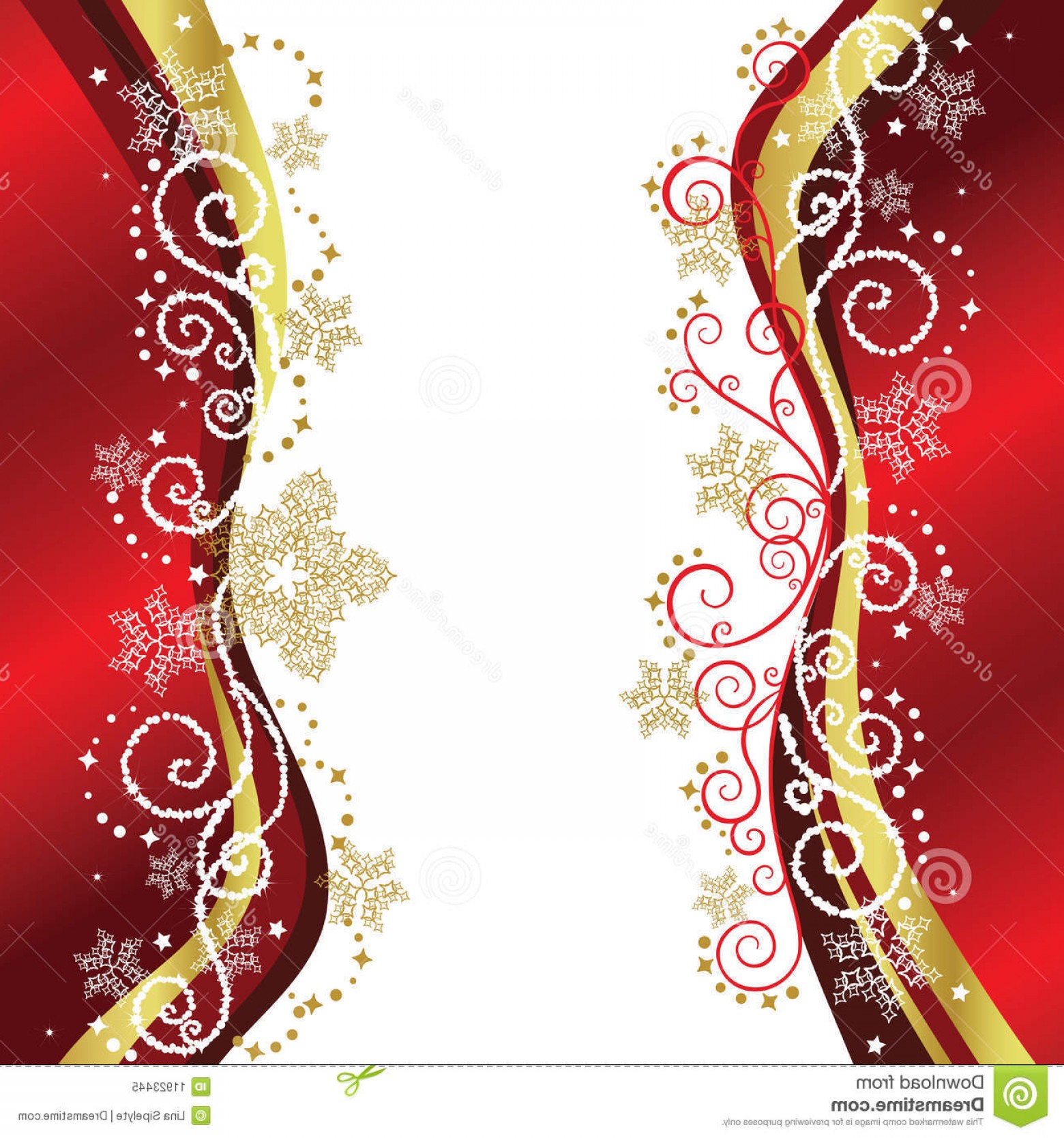1560x1668 Royalty Free Stock Photo Red Gold Christmas Border Designs Image