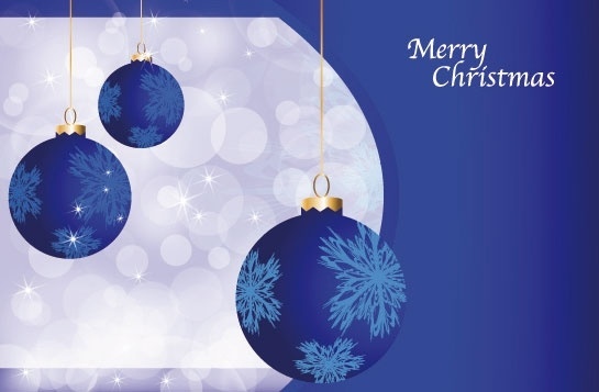 545x357 Christmas Ball Vector Free Vector Download (8,277 Free Vector) For