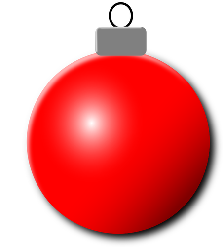 452x500 Red Christmas Ornament Vector Image Public Domain Vectors