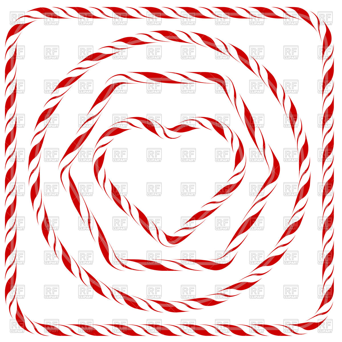 1200x1200 Christmas Candy Frames Vector Image Vector Artwork Of Borders