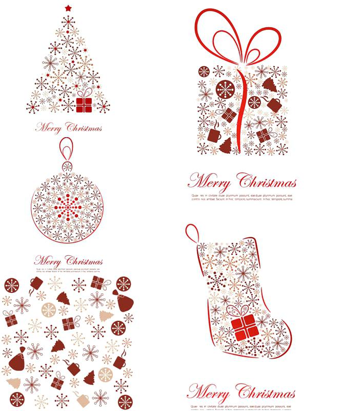 669x800 Elegant Stylized Cards Vector Graphics Blog Christmas Card Ball