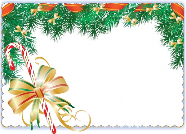 600x435 Christmas Frame Vector Free Vector In Encapsulated Postscript Eps