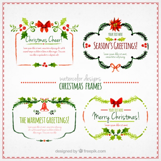 626x626 Christmas Frame Vector Free Download