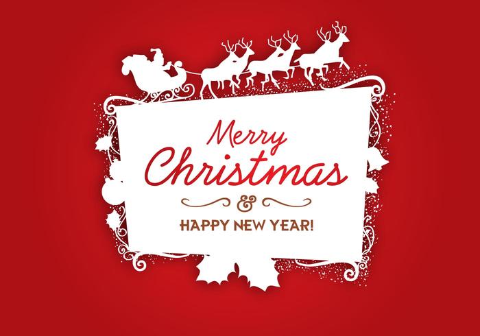 700x490 Christmas Frame Free Vector Art