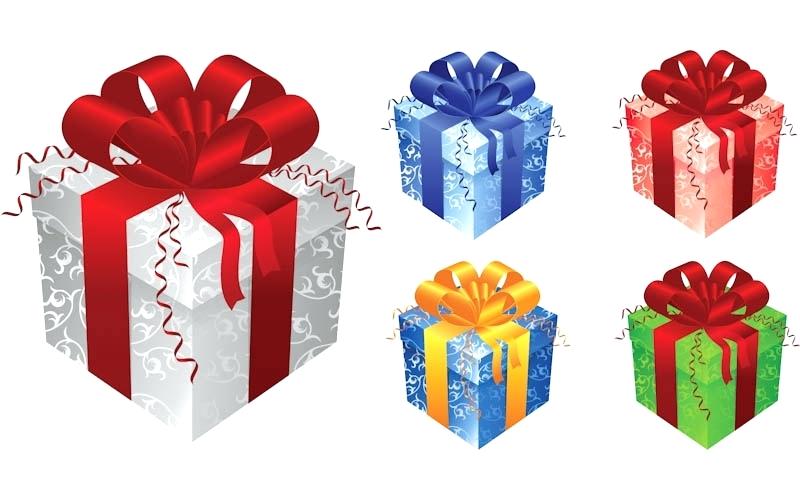 800x500 Christmas Gift Box Template Boxes Templates Vector Tutorial