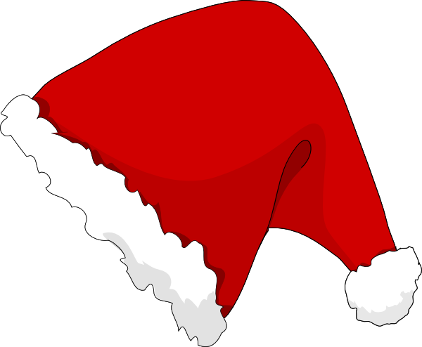 600x494 Christmas Hat Clipart