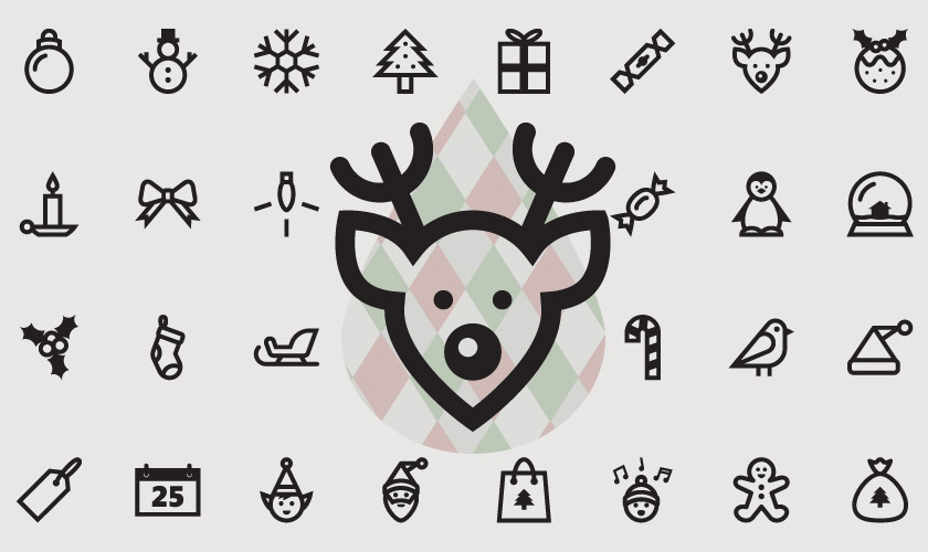 Christmas Icons Free Vector at GetDrawings | Free download