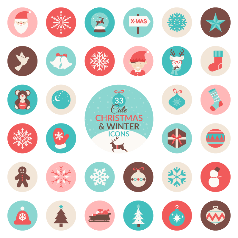 800x800 Download 25 High Quality Free Christmas Vector Graphics 2016