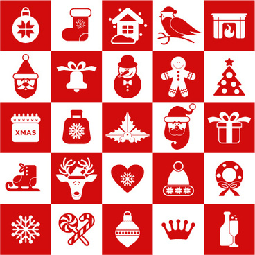 368x368 Christmas Icons Vector Free Vector Download (29,660 Free Vector