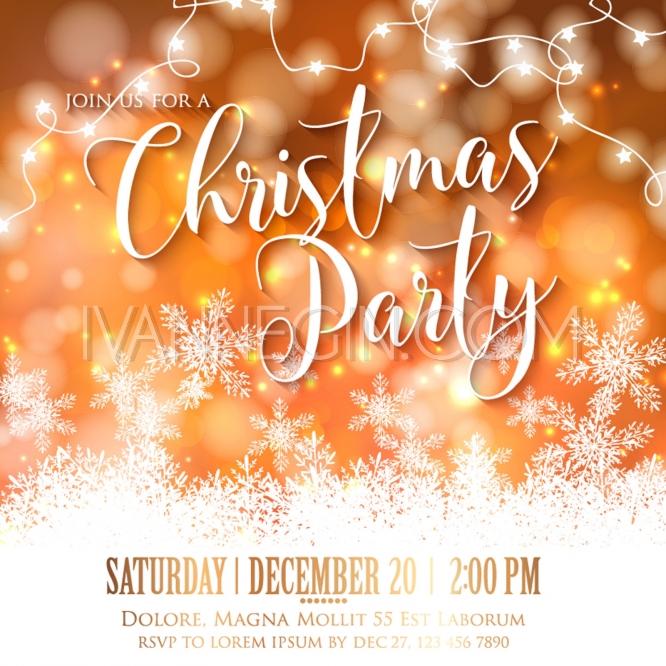 666x666 Merry Christmas Happy New Year Vintage Christmas Background With