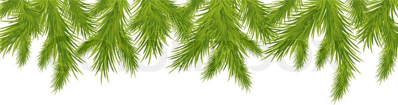 800x212 Christmas Tree Leaves Decoration 800px Colourbox3172704