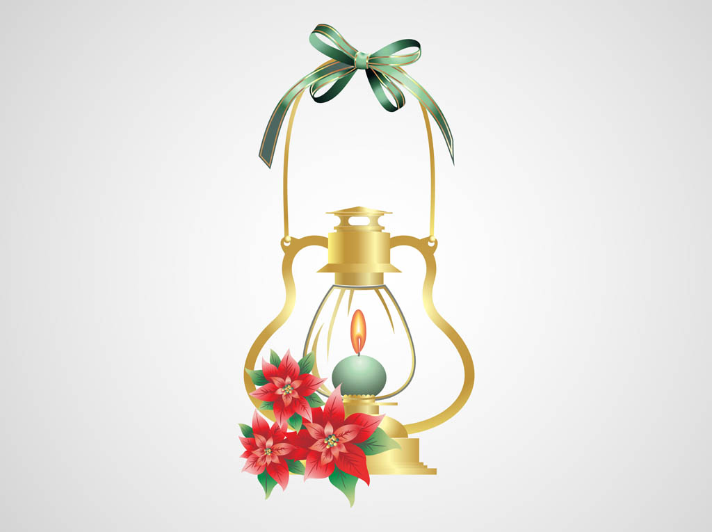 1024x765 Christmas Lamp Vector Vector Art Amp Graphics