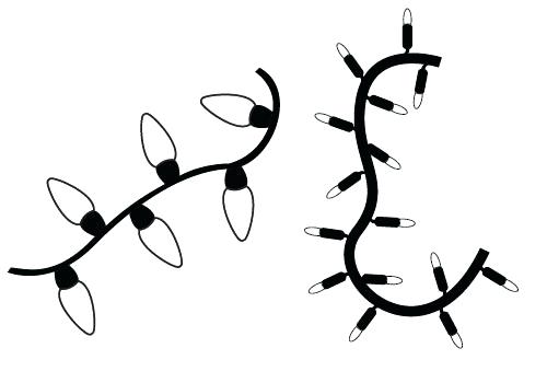 500x350 Christmas Lights Vector Light Graphics Frame Mattlatham