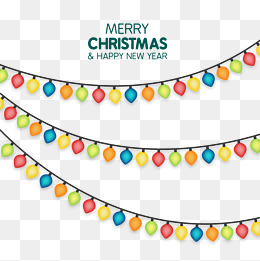 260x261 Holiday Lights Vector